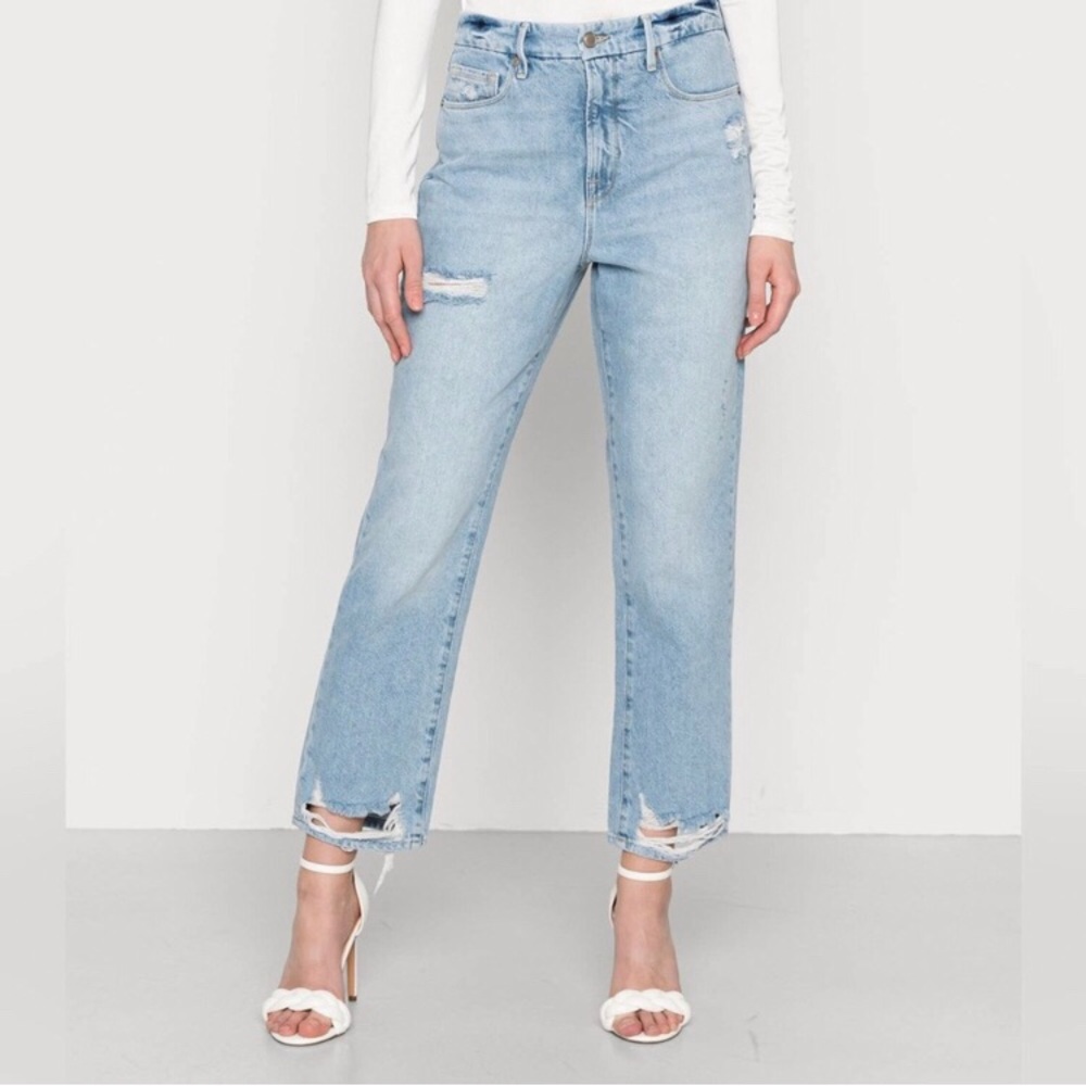 Good American Jeans Good Boy straight leg